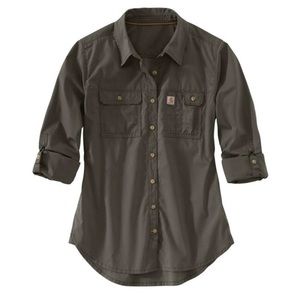 Carhartt Force Ridgefield Shirt (Olive)